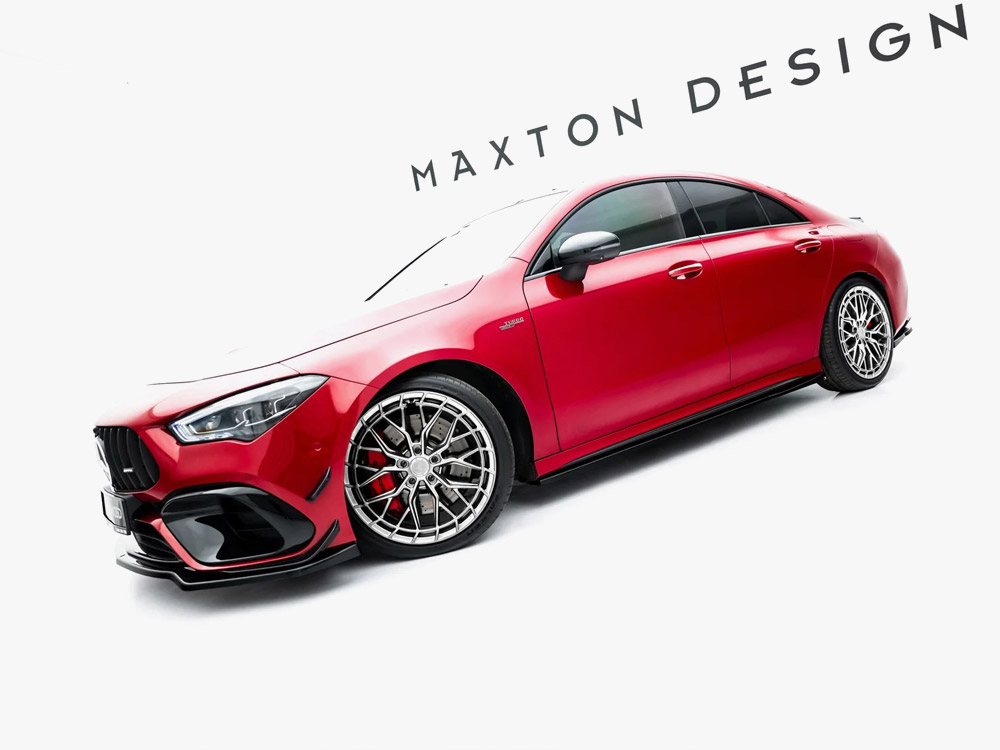 Side Skirt Diffusers compatible with Mercedes-AMG CLA 45 Aero C118 Facelift - 2 