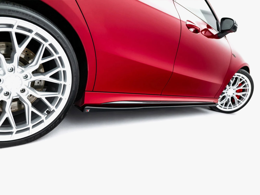 Side Skirt Diffusers compatible with Mercedes-AMG CLA 45 Aero C118 Facelift - 5 