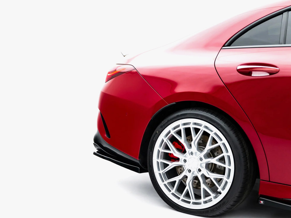 Rear Side Splitters compatible with Mercedes-AMG CLA 45 Aero C118 Facelift - 5 