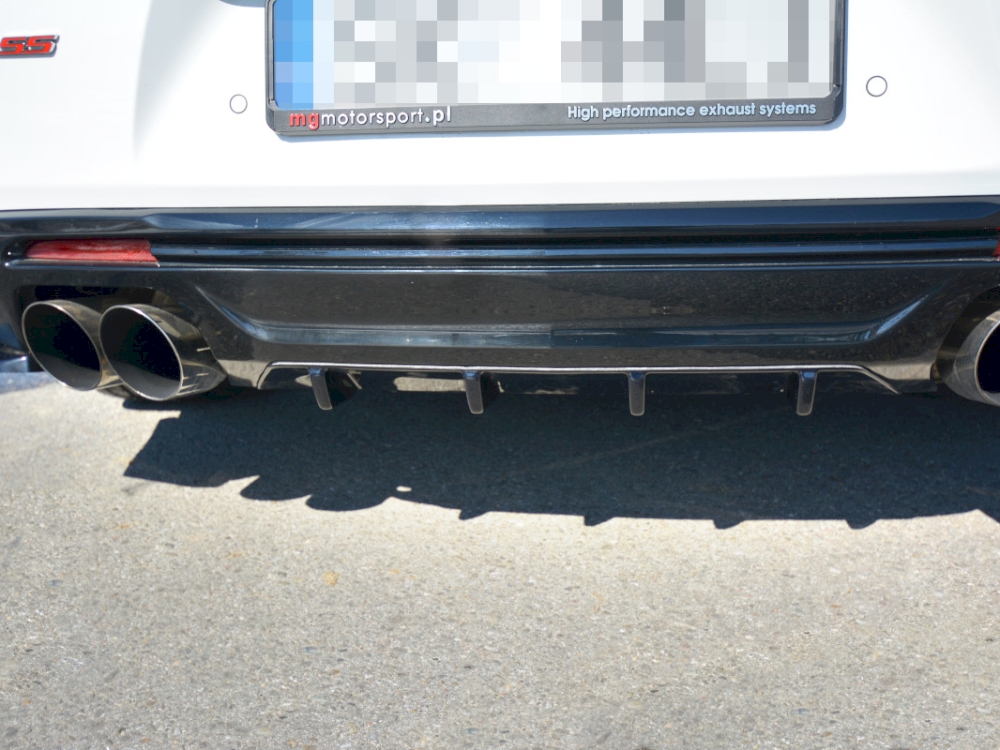 Rear Diffuser Chevrolet Camaro 6TH-GEN. Phase-i 2SS Coupe - Textured - 3 