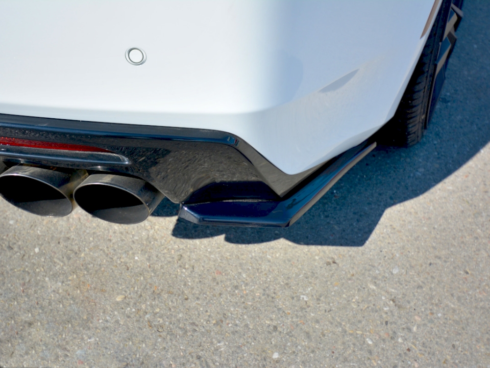 Rear Side Splitters Chevrolet Camaro 6TH-GEN. Phase-i 2SS Coupe (2016-18) - Carbon Look - 1 