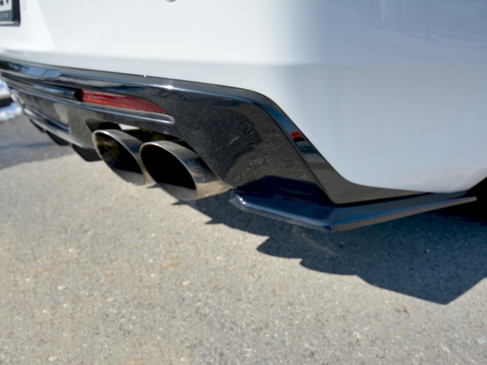 Rear Side Splitters Chevrolet Camaro 6TH-GEN. Phase-i 2SS Coupe (2016-18) - Carbon Look - 3 