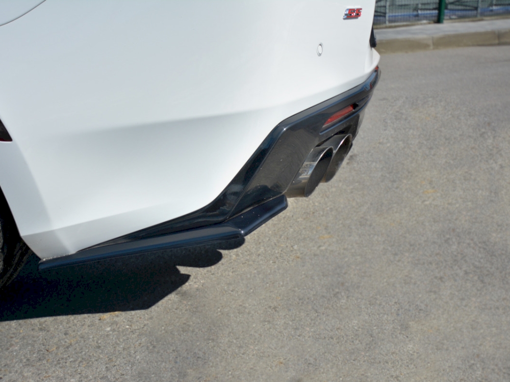Rear Side Splitters Chevrolet Camaro 6TH-GEN. Phase-i 2SS Coupe (2016-18) - Carbon Look - 5 