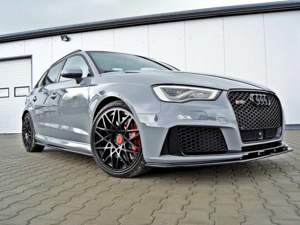 Reduced - Front Splitter V.2 Audi RS3 8VA Sportback Pre-facelift (2015-2016) - 2 
