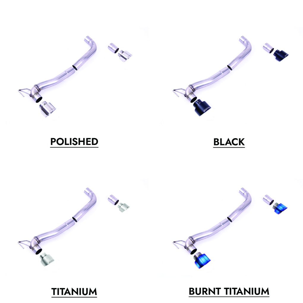 Milltek Exhaust Tip options