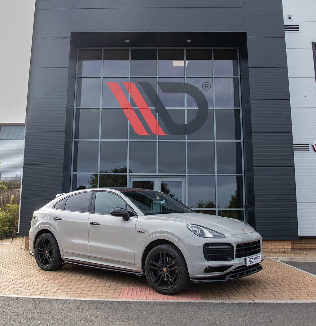 Porsche Cayenne with a Maxton Design styling kit fitted