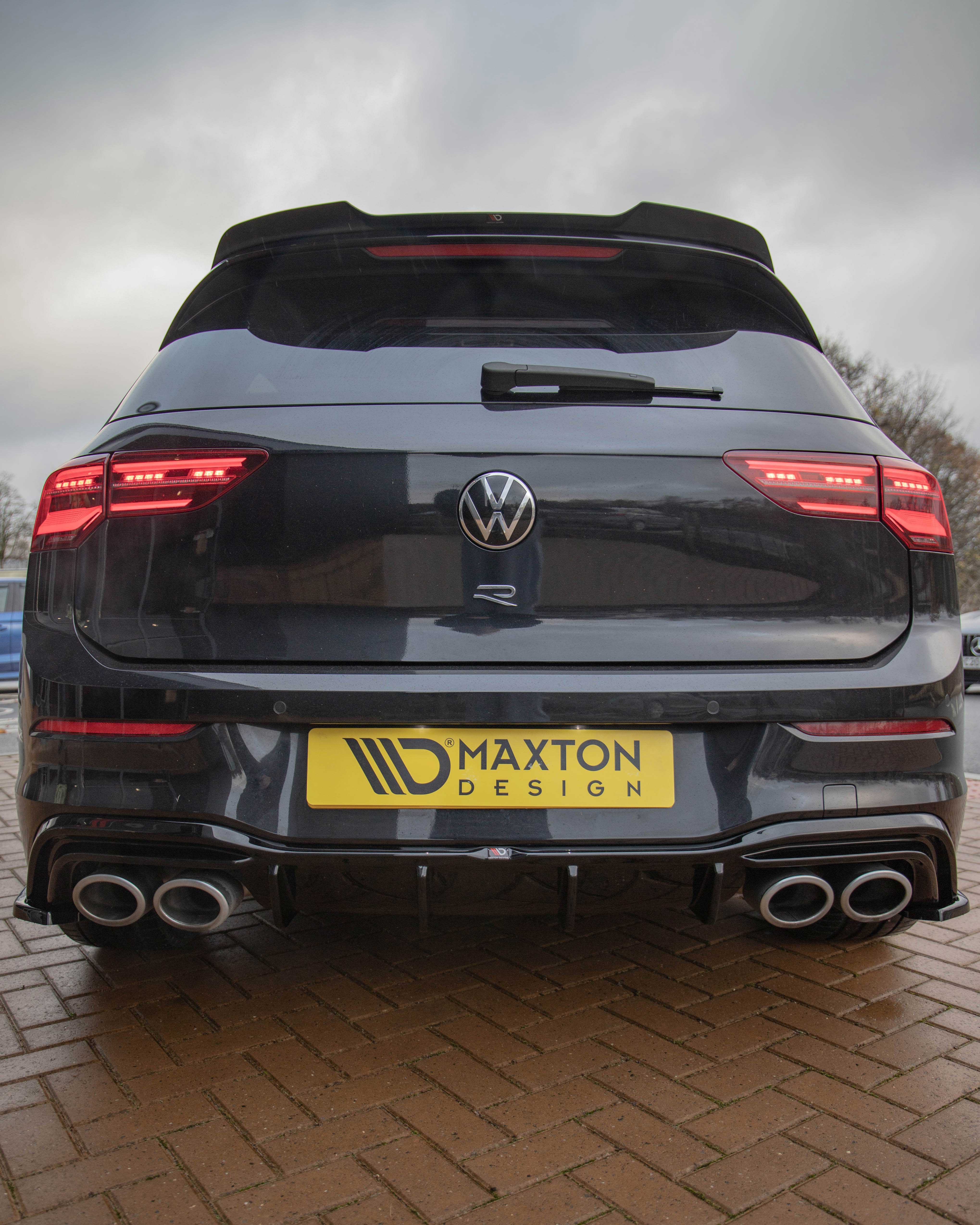 Rear Valance, Rear Side Splitters, Spoiler Cap