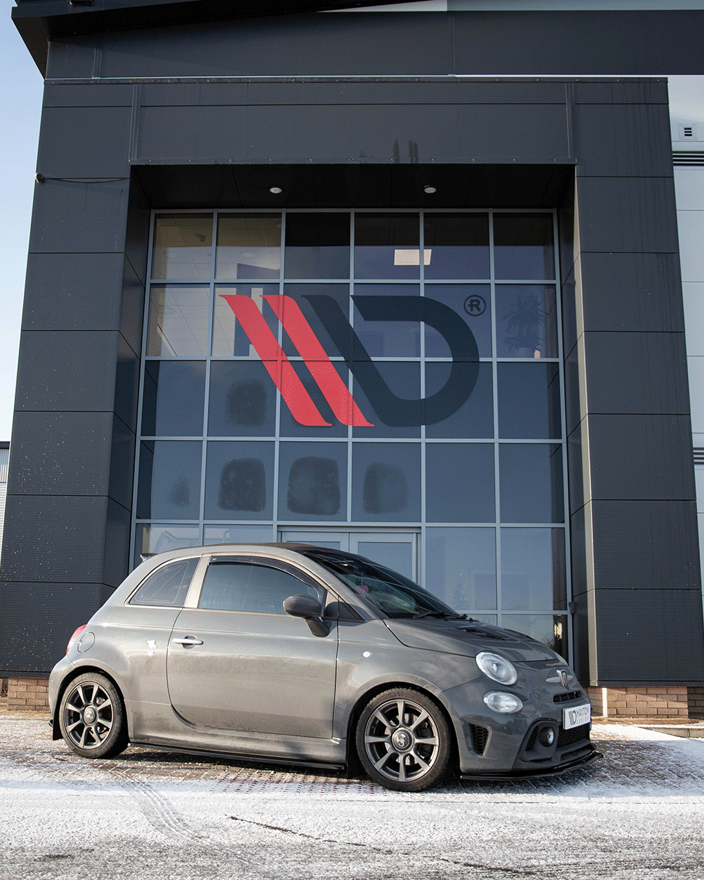 Fiat Abarth 595 with Maxton styling kit