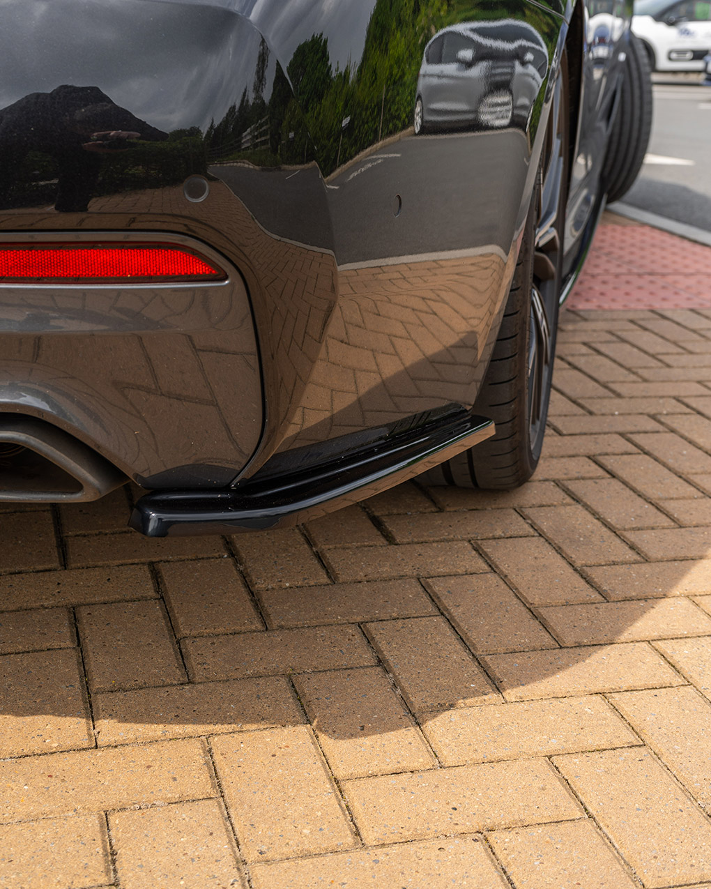 BMW 5-Series Rear Side Splitters