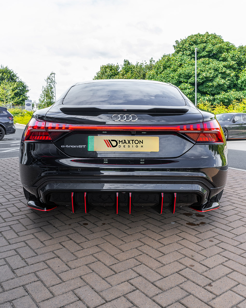 Audi E-Tron GT Rear Valance & Spoiler Cap