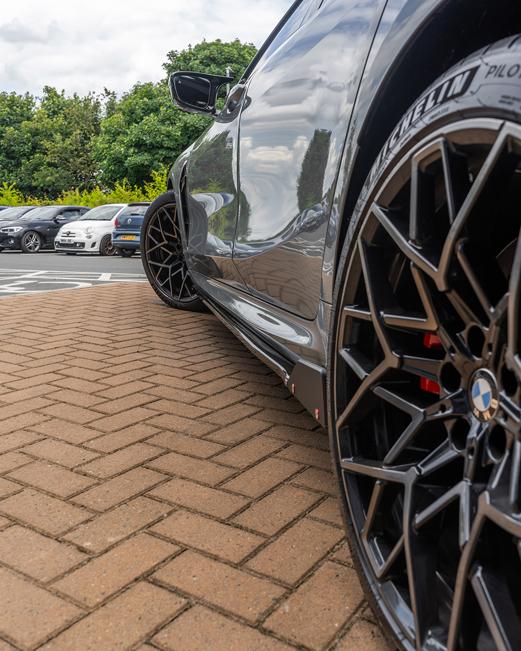 BMW M8 Side Skirt Diffusers