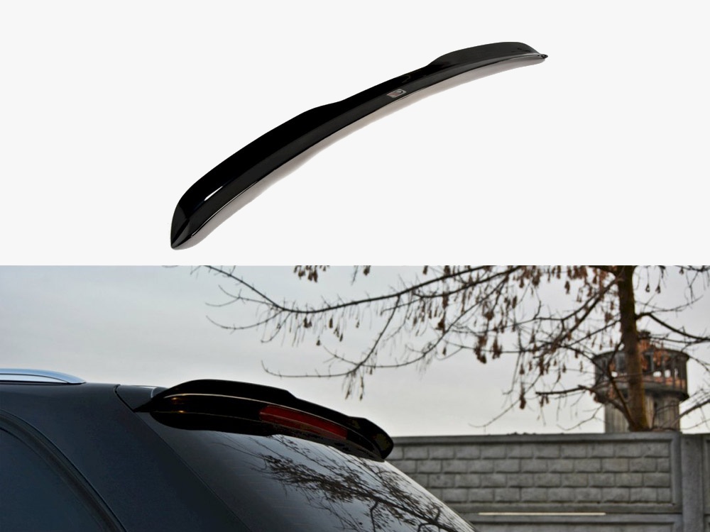 Maxton Design Spoiler Extension CAP – Gloss Black ABS – Audi A4 B8 Avant, Rear